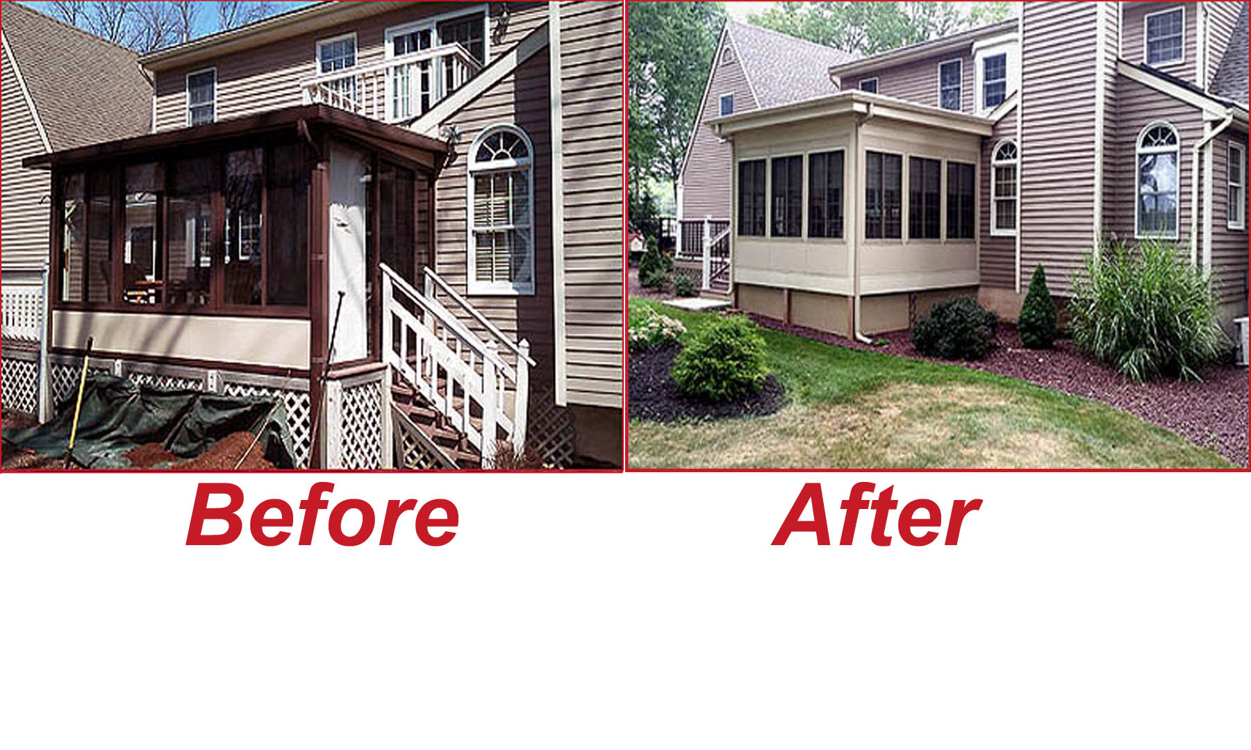 Before & After Widmer Project - Spring 2013